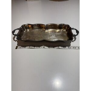 Vintage F.B. Rodgers Silver‎ Co. 1029 Serving Platter Tray